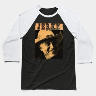 Art Drawing _ Jerry Jeff Walker vintage Baseball T-Shirt